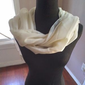 Anne Klein Beige Scarf | Size OS